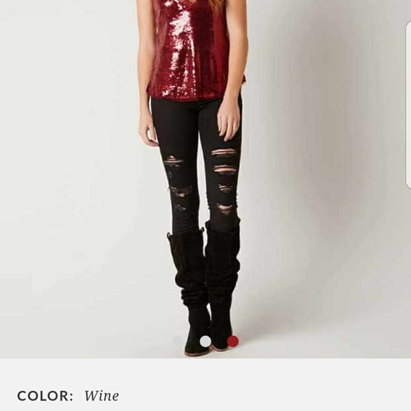 Free People  Sassy Sequin Cami - Picture 4 of 8